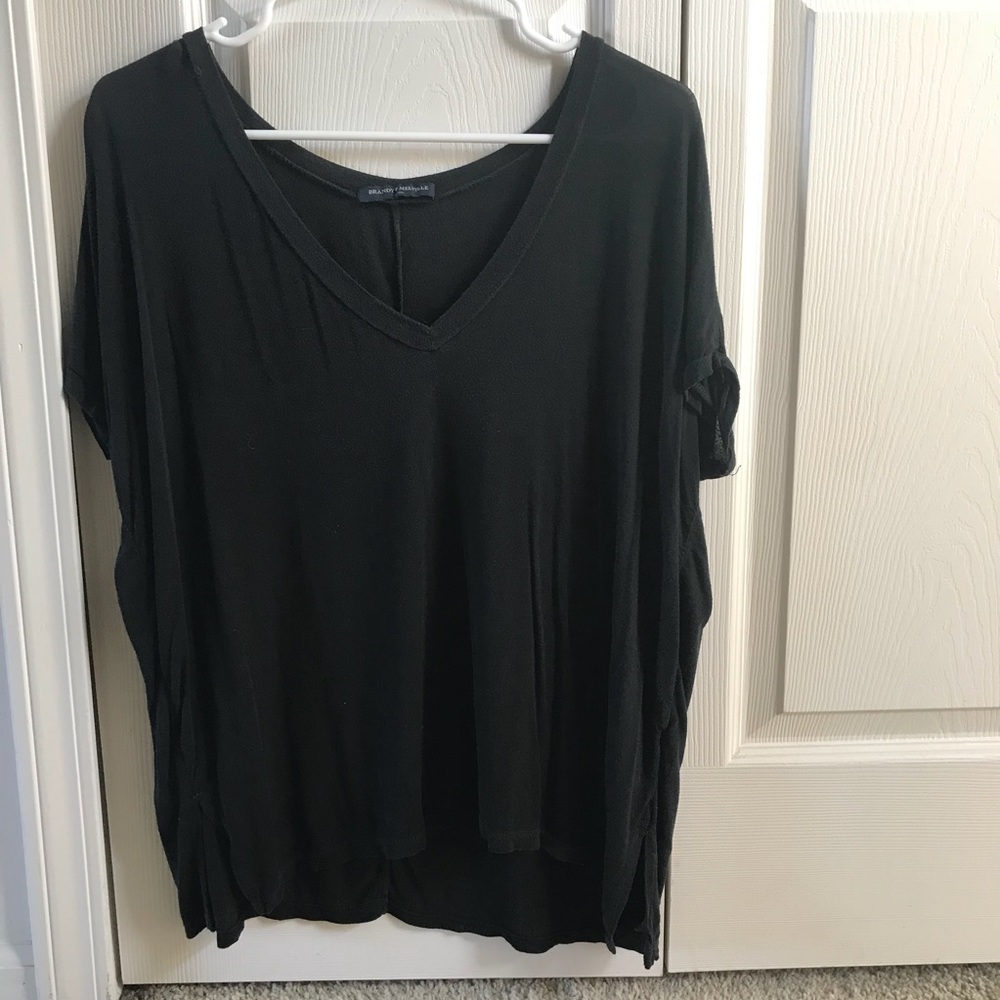 Brandy Melville soft v-neck women’s t-shirt
